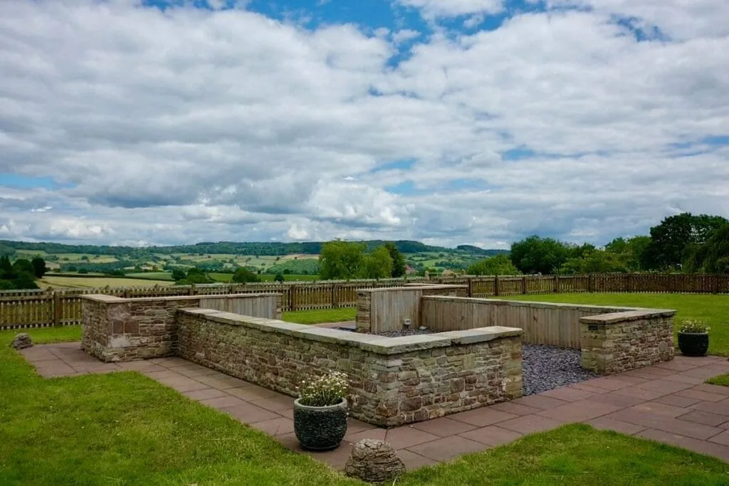 rockfield barns wedding venue outside